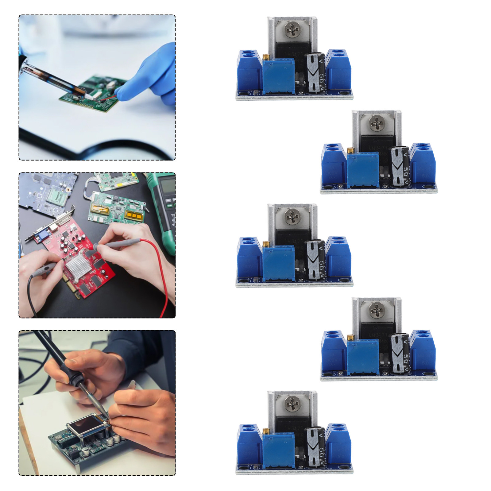 10Pcs Adjustable Voltage Regul - đánh giá và giá Linear Lab Power Supply Adjustable