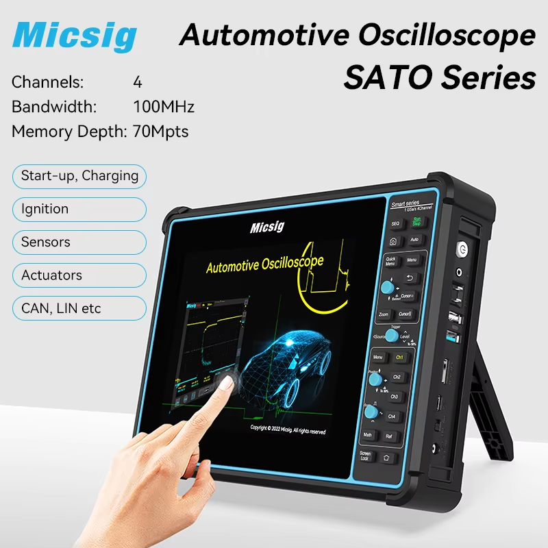 Micsig Automotive Oscilloscope - đánh giá và giá Signal Generator Spectrum Analyzer