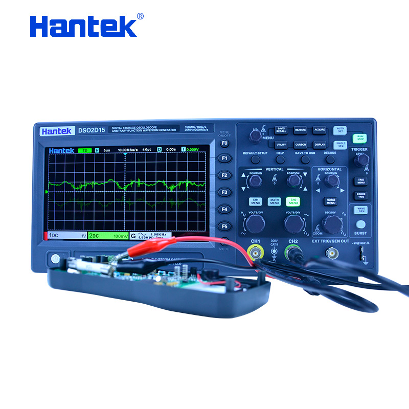 Hantek DSO2C10 2C15 2D10 2D15  - đánh giá và giá Signal Generator Spectrum Analyzer